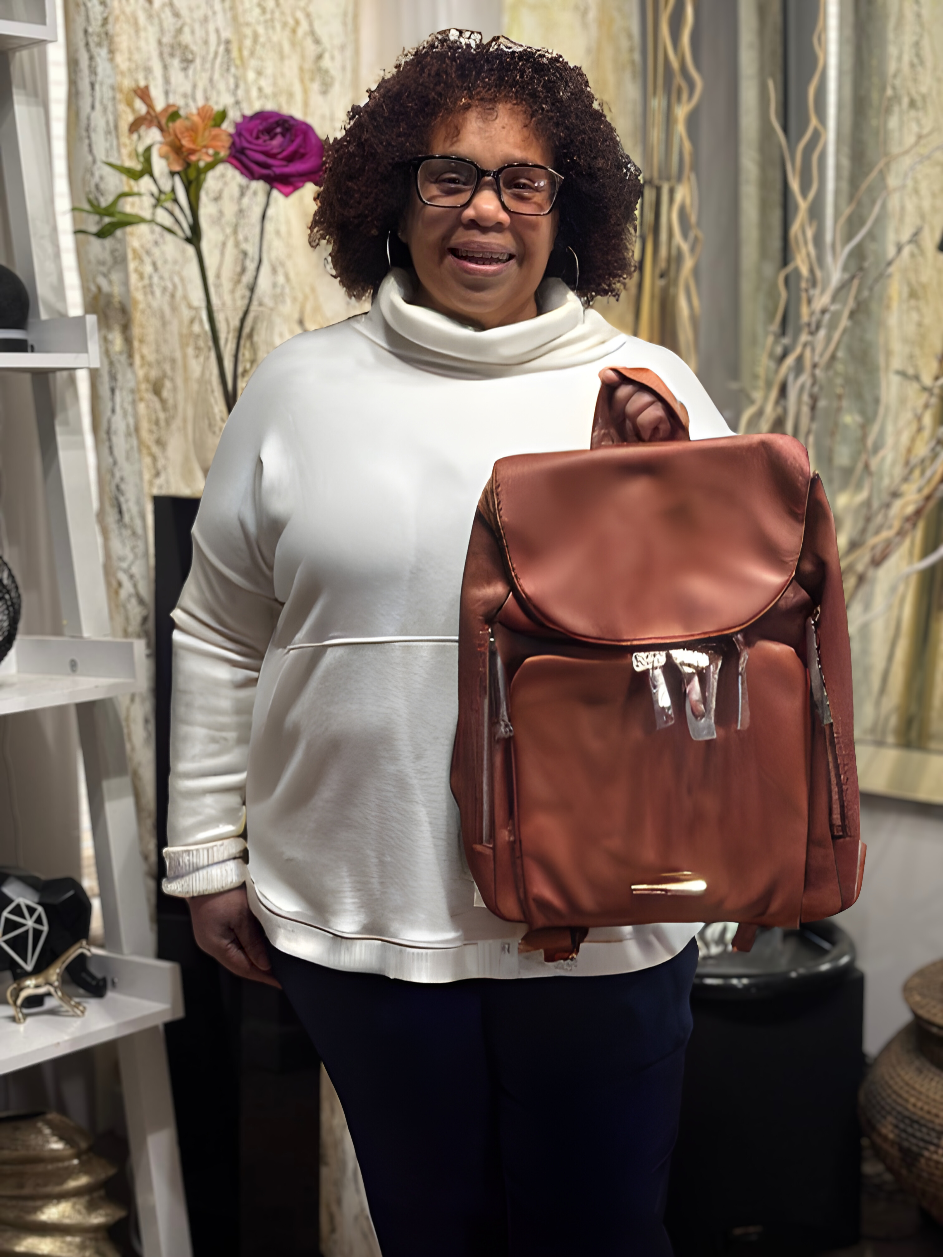 Angela Large Backpack Women's by Mia K