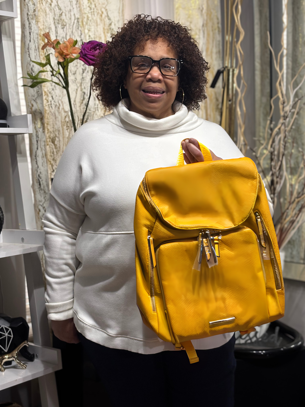 Angela Large Backpack Women's by Mia K