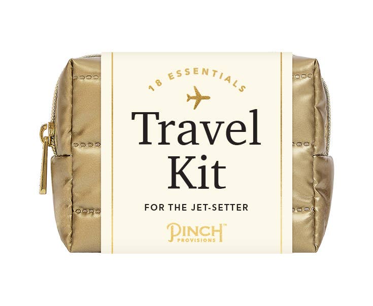 Emergency Travel Kit | Puffer Pouch with All Your Travel Essentials Inside