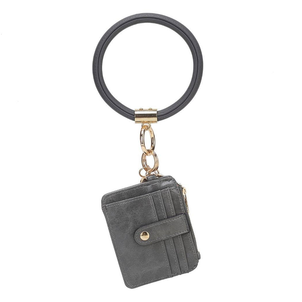 Jordyn Bracelet Keychain with a Credit Card Holder by Mia k