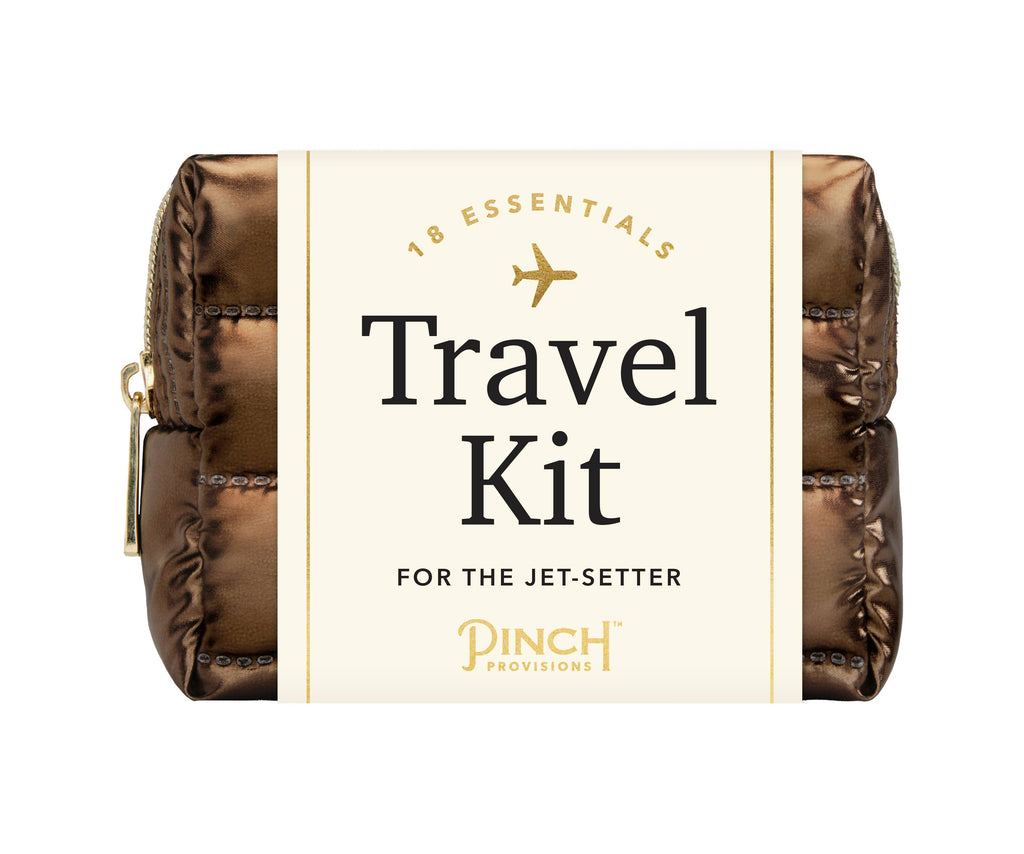 Emergency Travel Kit | Puffer Pouch with All Your Travel Essentials Inside