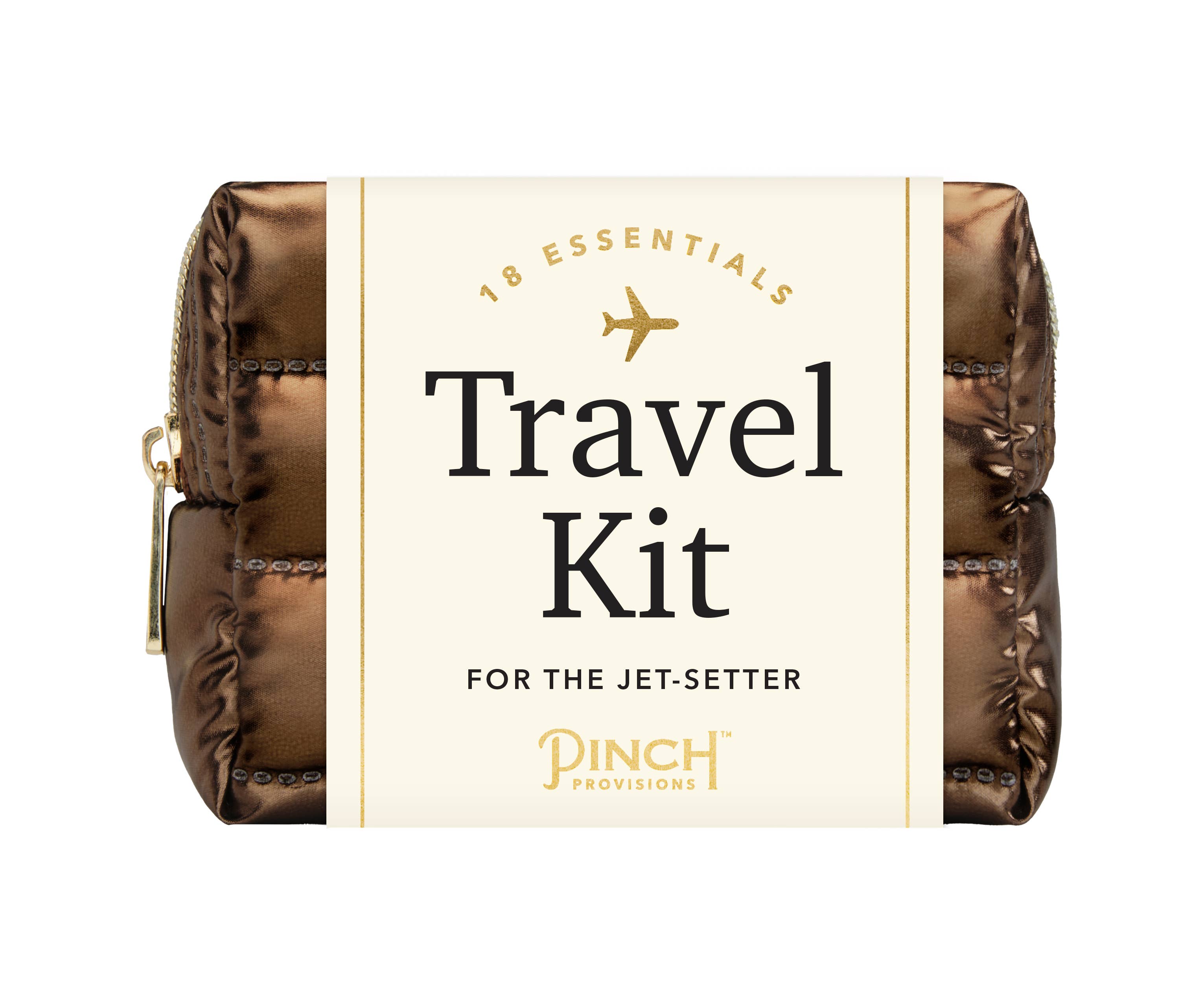 Emergency Travel Kit | Puffer Pouch with All Your Travel Essentials Inside