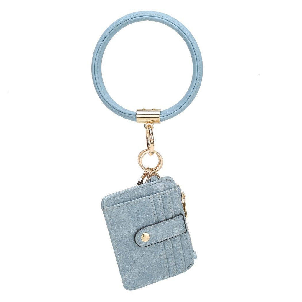 Jordyn Bracelet Keychain with a Credit Card Holder by Mia k