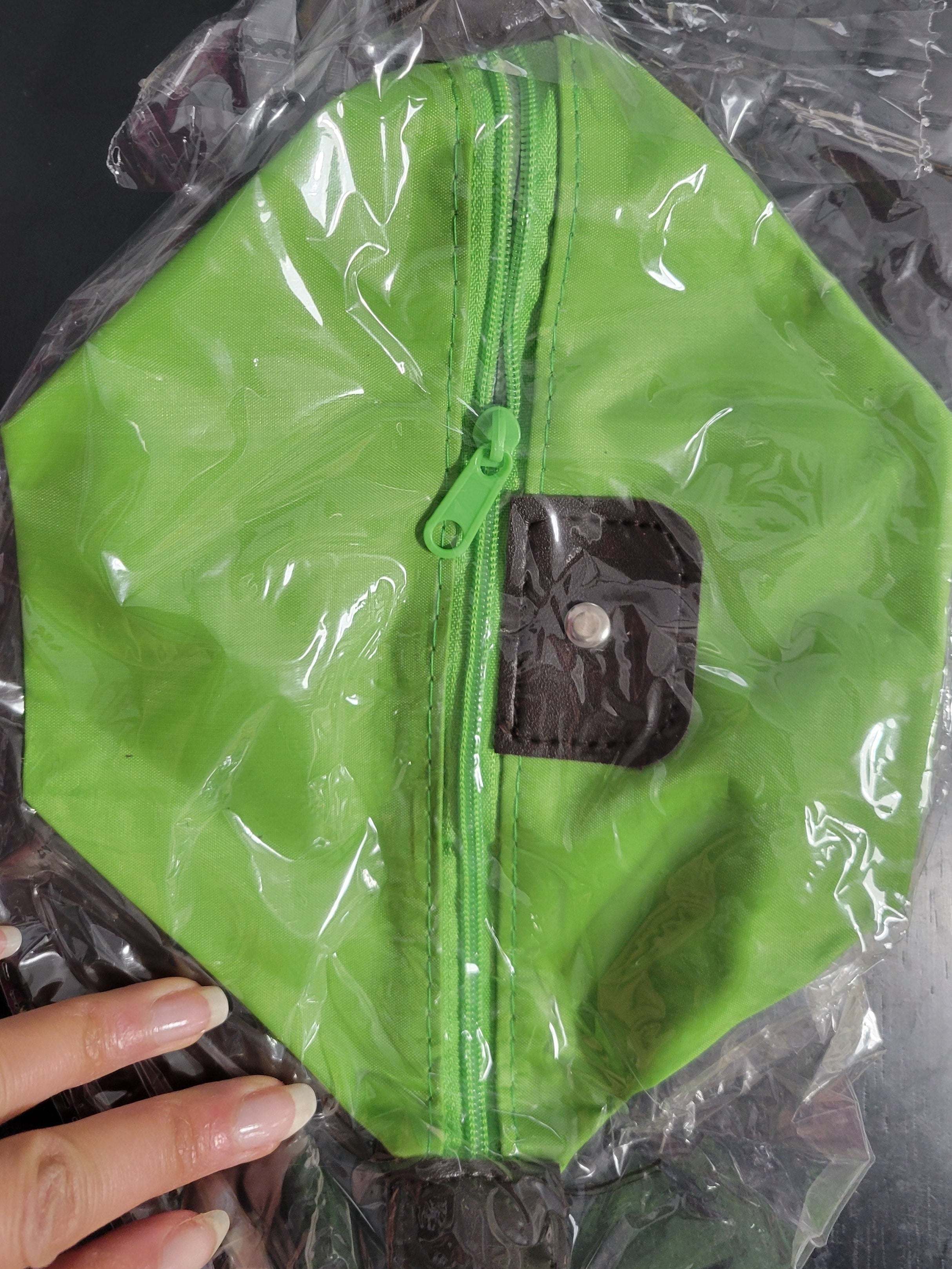 Green Waterproof Makeup Bag