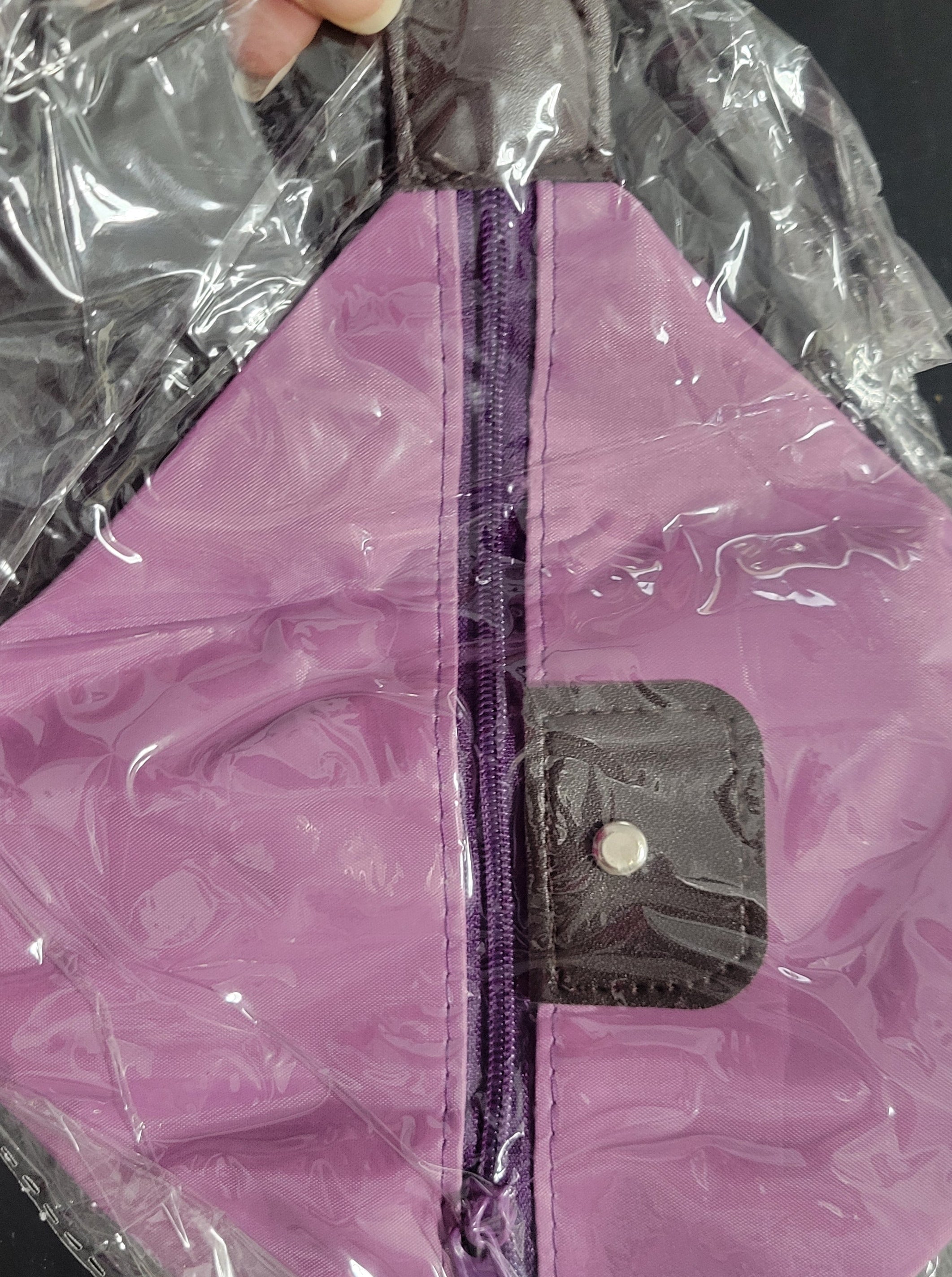 Purple Waterproof Makeup Bag