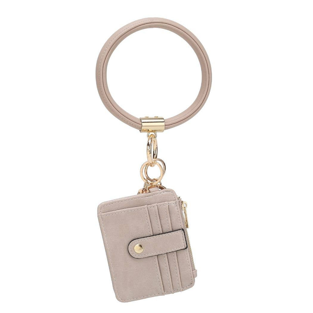 Jordyn Bracelet Keychain with a Credit Card Holder by Mia k