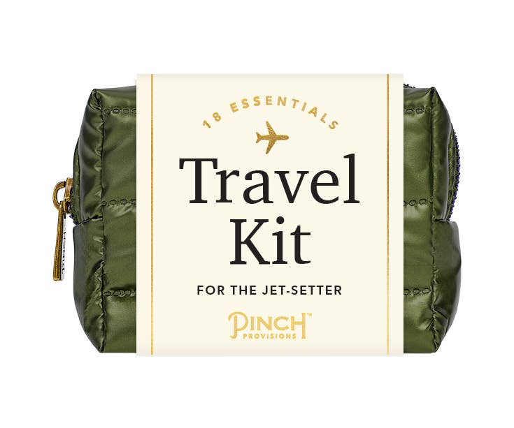 Emergency Travel Kit | Puffer Pouch with All Your Travel Essentials Inside