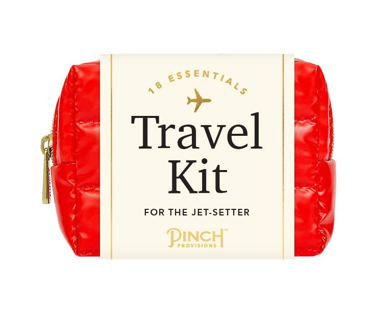 Emergency Travel Kit | Puffer Pouch with All Your Travel Essentials Inside