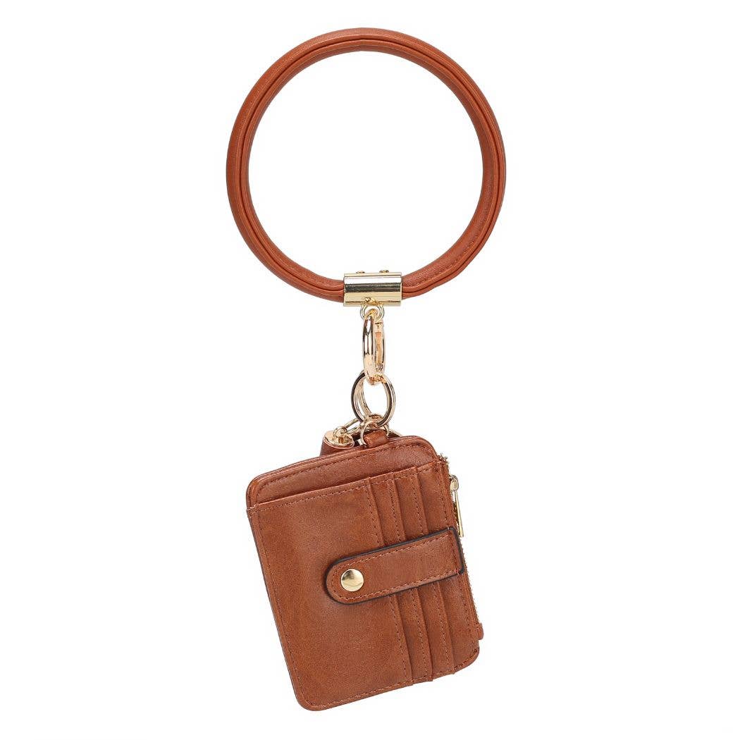 Jordyn Bracelet Keychain with a Credit Card Holder by Mia k